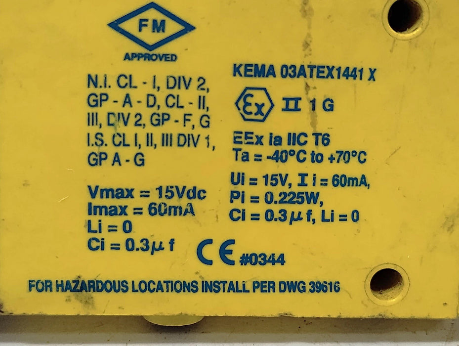 Banner Engineering MIAD9FQ Mini-Beam 5-10 V DC Fiber Optic Photoelectric Sensor