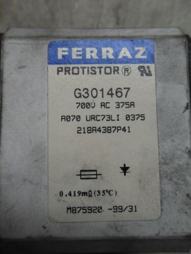 Ferraz Protistor G301467 A070URC73LI0375 700V 375A Fuse
