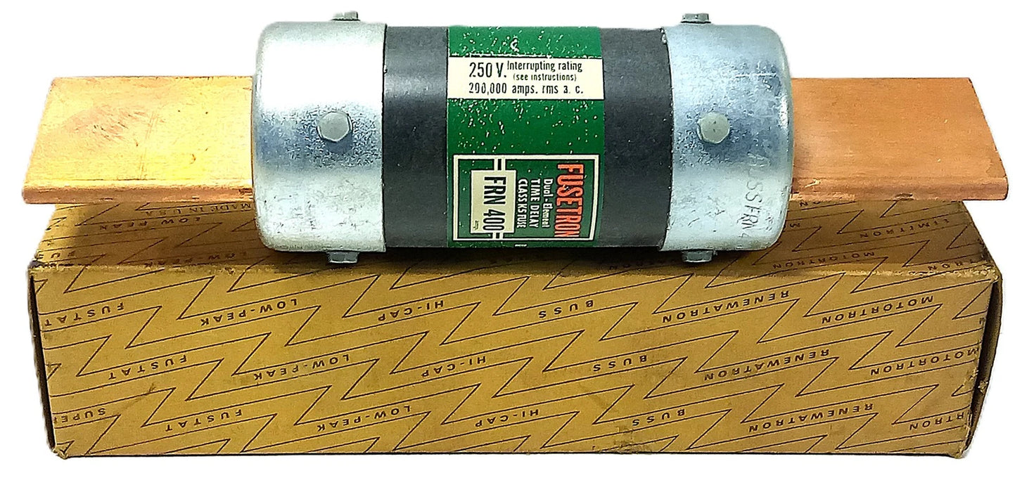 Bussmann FRN-400 250 V AC 400 A Class K5 Current-Limiting Time-Delay Fuse