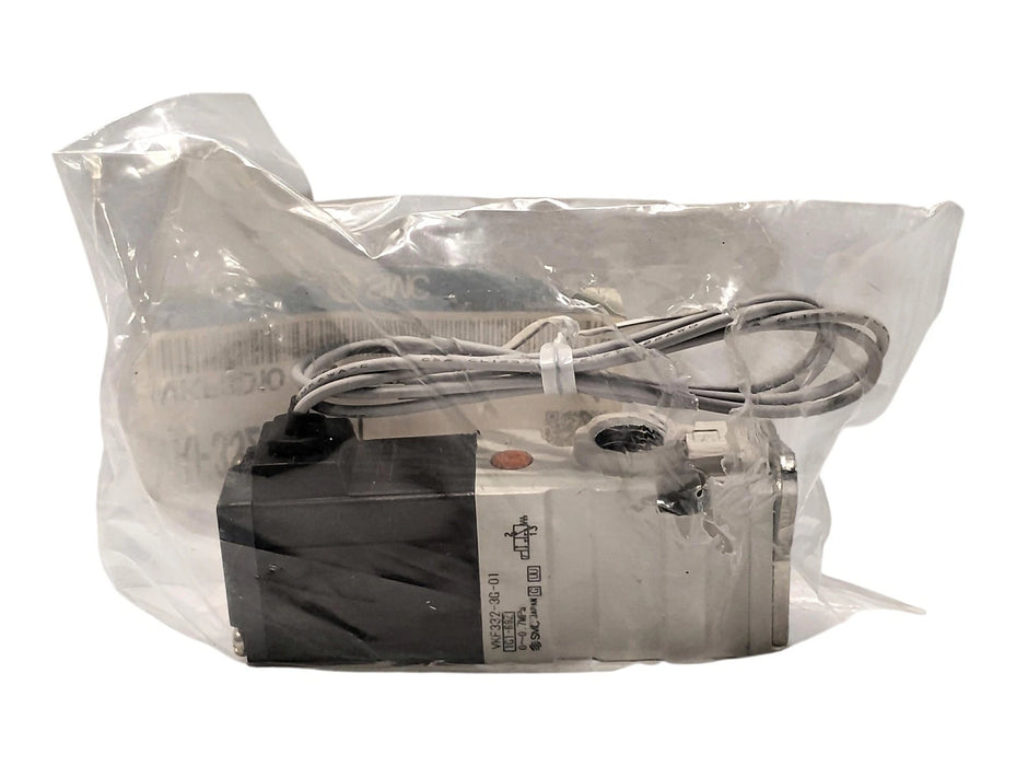 SMC VKF332-3G-01 Pneumatic Solenoid Valve w/ 110 V AC Coil