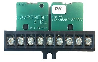 GE Fanuc 44A736278-G01 9 Terminal Clamp Type Auxiliary Terminal Block