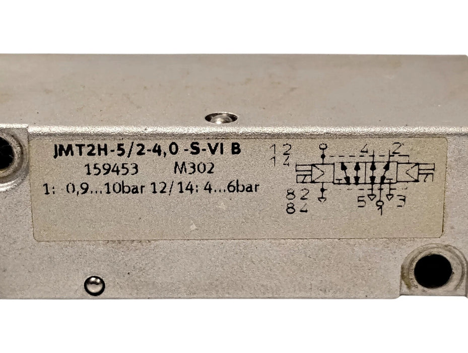 Festo JMT2H-5/2-4.0-S-VI-B 5/2 Way 9-10 Bar Solenoid Valve