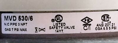 Dungs MVD-530/602 3" NPT Solenoid Shut-off Valve