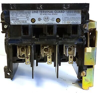 Allen-Bradley 1494V-DS30 600 V AC 30 A 20 HP 3 Phase Disconnect Switch