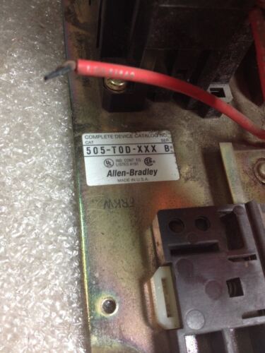 Allen-Bradley 505-TOD-XXX REVERSING STARTER