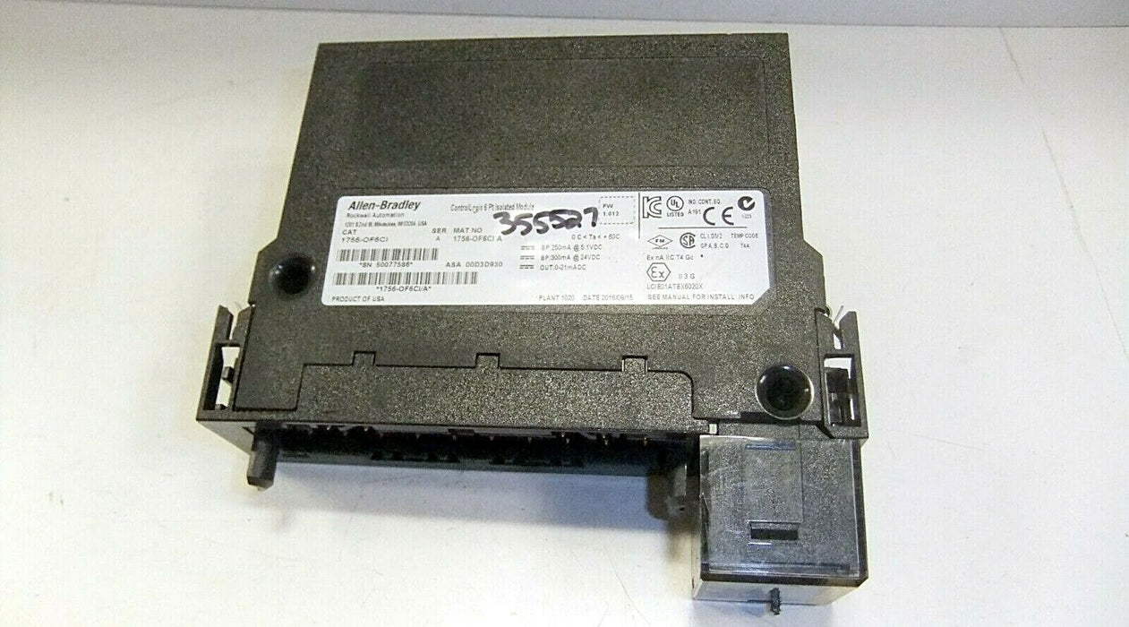 Allen-Bradley Control Logix Isolated Analog Output Module 1756-OF6C1