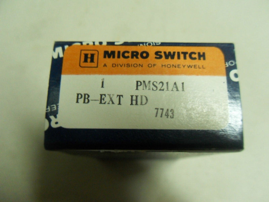 3 Microswitch Pms21A1 Push Button Switch