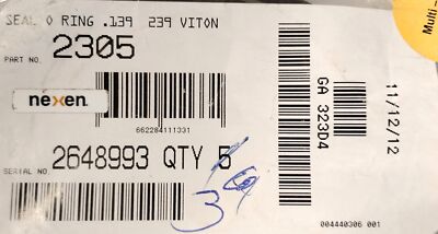 Nexen 2305 0.139 239 Viton Seal