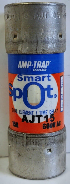 Ferraz Shawmut AJT15 SMART SPOT 15 A Class J Current-Limiting Time-Delay Fuse