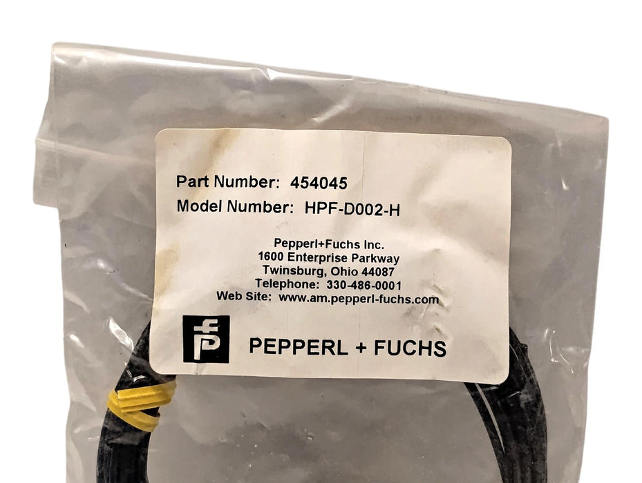 Pepperl Fuchs HPF-D002-H 454045 Fiber Optic Cable for Photoelectric Switch