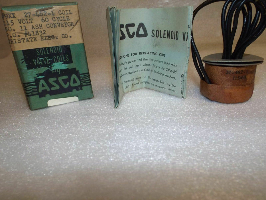 ASCO Solenoid Valve Coil 27-462-1