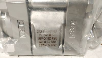 Swagelok SS-65TS16-T 1 in 2200 PSIG Stainless Steel Ball Valve Assembly