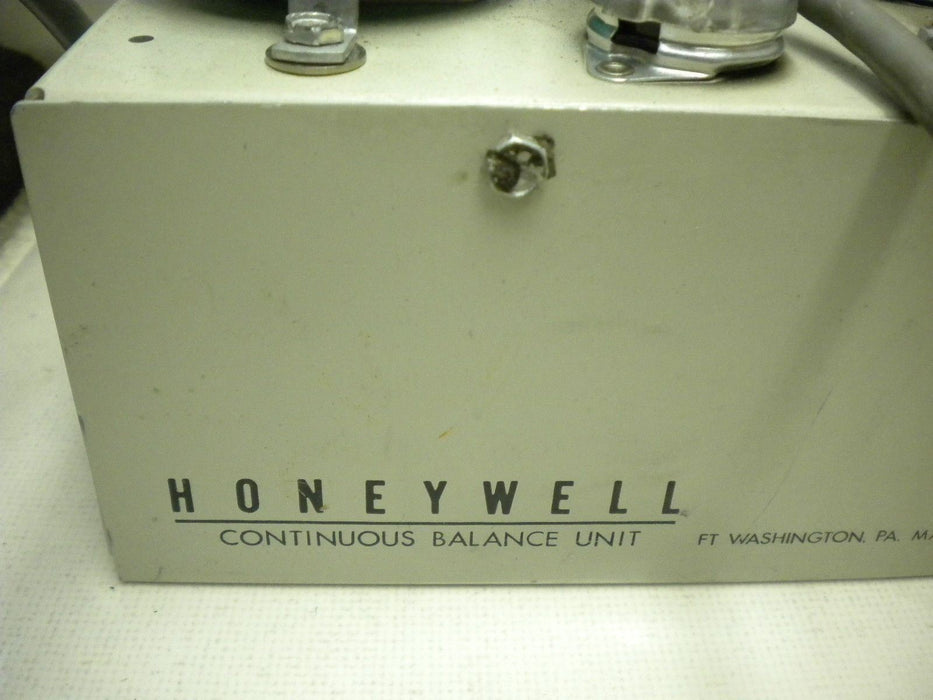 Honeywell Continuous Balance Unit 356358-3