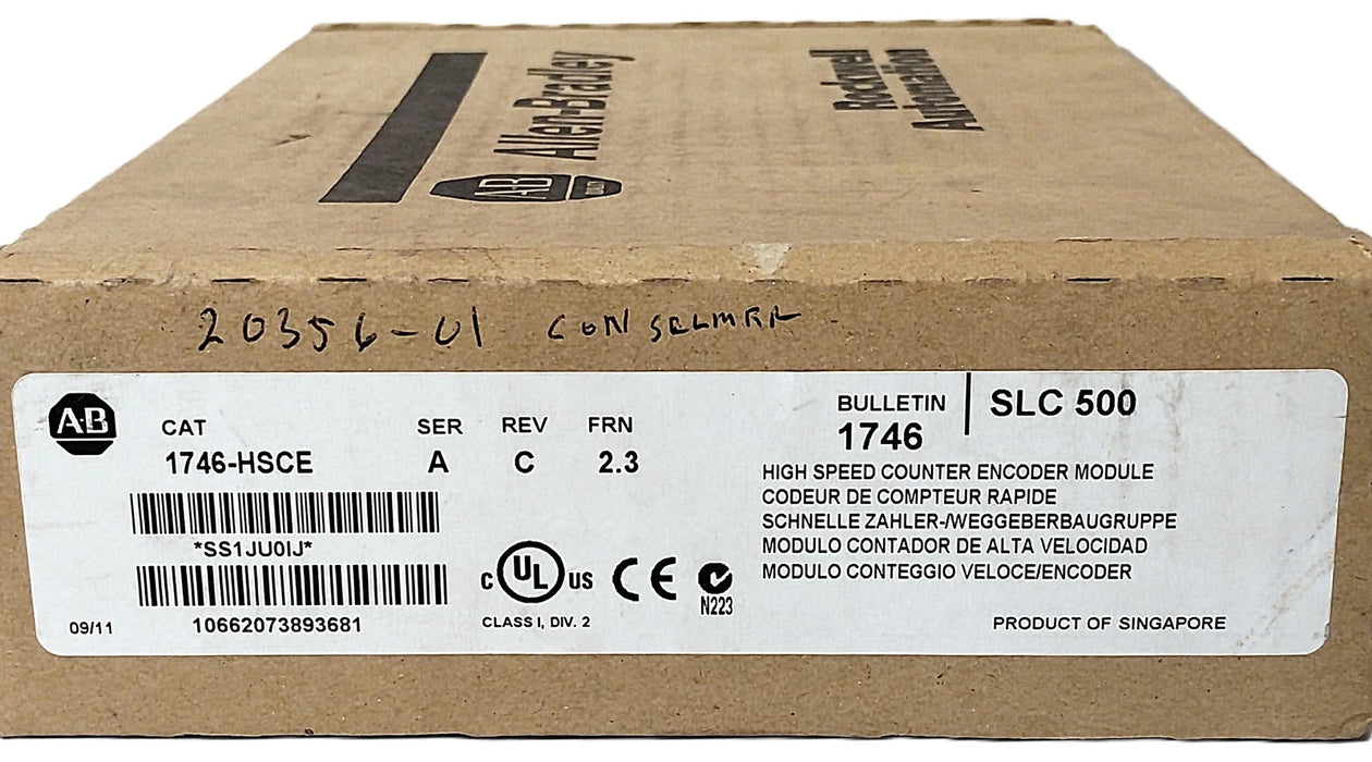 Allen-Bradley 1746-HSCE SER A REV C FRN 2.3 High Speed Counter Encoder Module