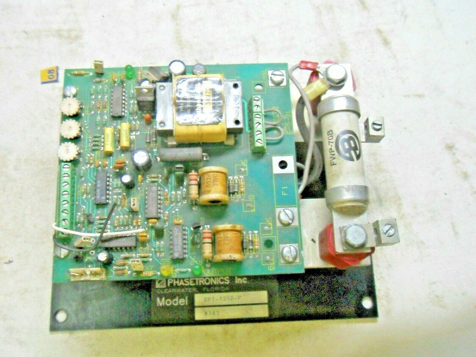 PHASETRONICS EP1-1250-F POWER CONTROL