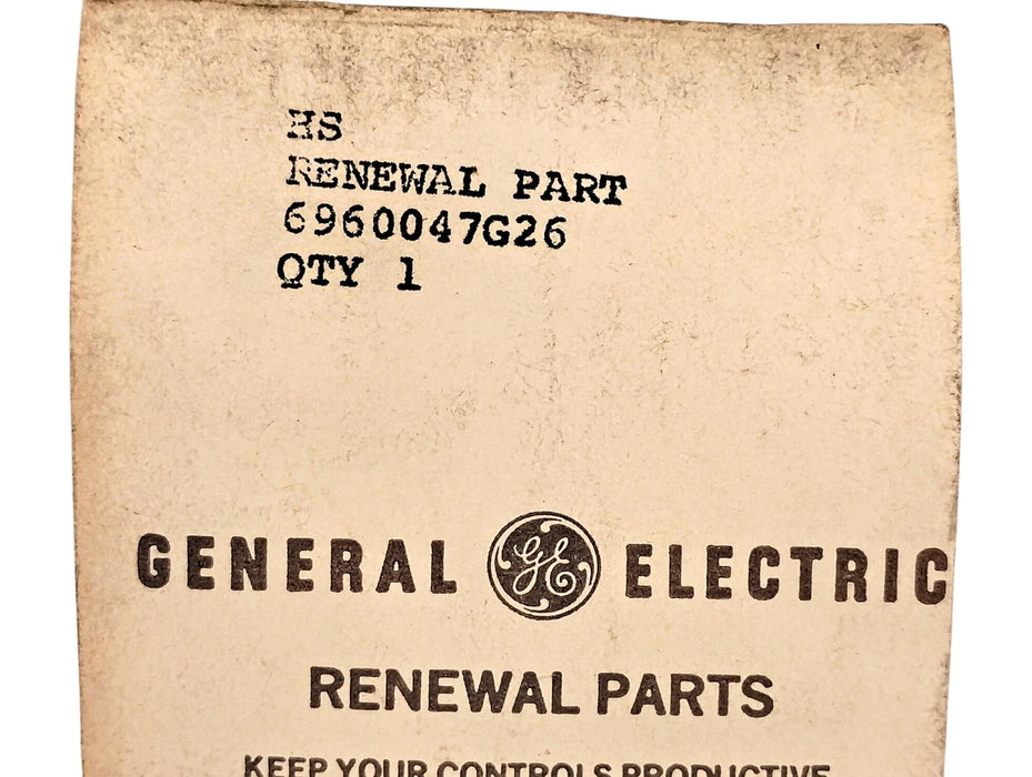 GE 6960047G26 1 Pole NEMA Size 00 Contact kit for Starters/Contactors
