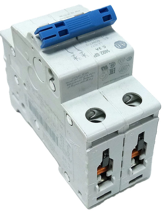 Allen-Bradley 1492-SPM1C050 480/277VAC/96VDC 3 A 2 Pole Supplementary Protector