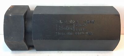 Parker VCL20P05A 1.25" NPSF 3000 PSI 50 GPM Hydraulic Check Valve