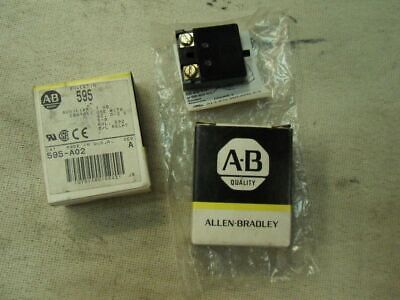 Allen-Bradley 595-A02 10 A Auxiliary Contact for Sizes 0-2 and 5-9
