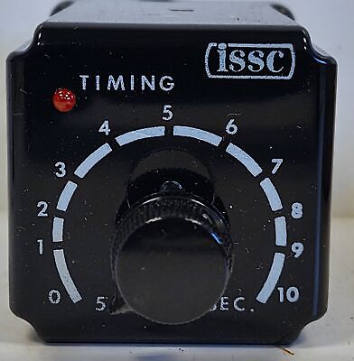 ISSC 1018-J-1 120VAC 50/60Hz 10 A Adjustable Solid State Time Delay Relay