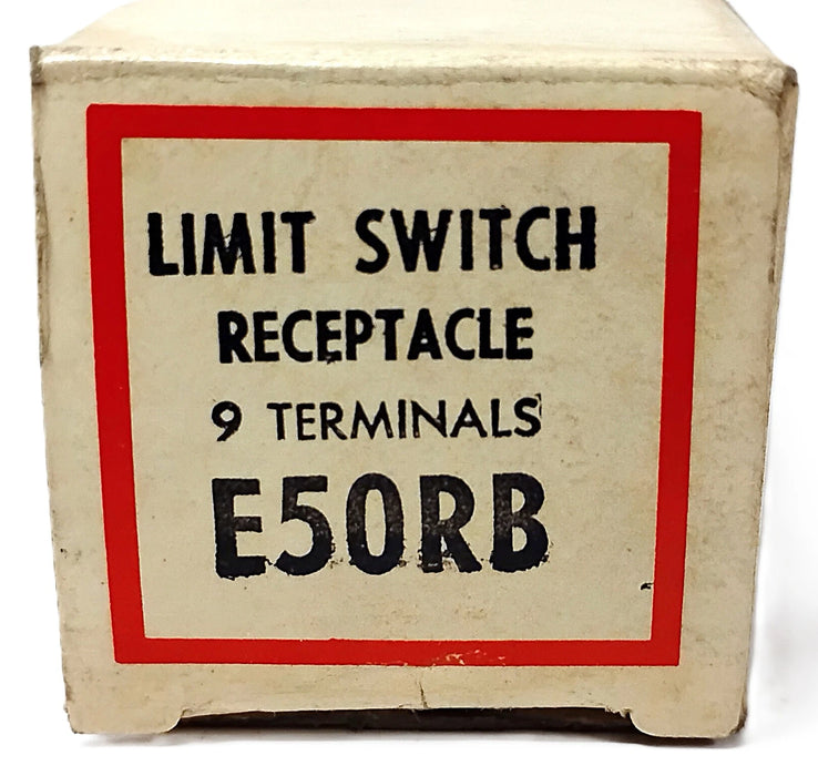 Cutler-Hammer E50RB 9 Terminal Surface Mount Receptacle for Limit Switch