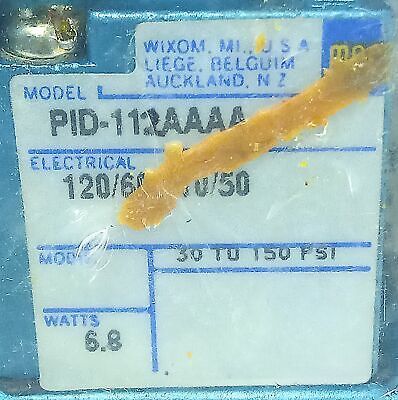 Mac Valves PID-112AAAA 110/120 V 6.8 W 30-150 psi Solenoid Valve