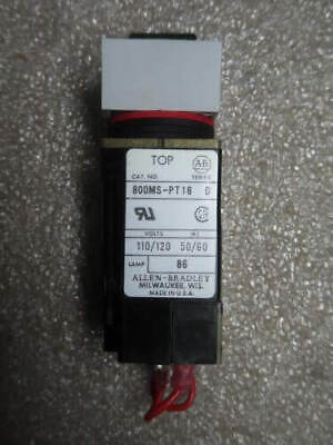 Allen-Bradley 800MS-Pt16G Push To Test Pilot Light