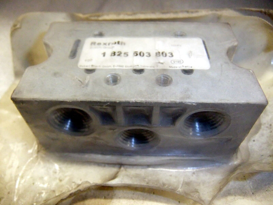Rexroth Pneumatic Manifold 1 825 503 803