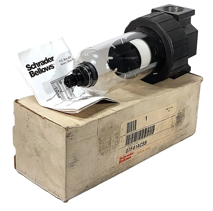 Schrader Bellows 07F41ACSB 150 psi Compressed Air Filter w/ 3/4 in NPT Ports