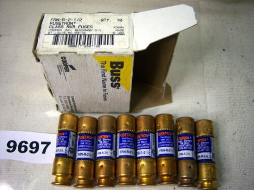 8 Buss Frn-R-2-1/2 Fuses