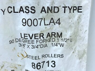 Square D 9007LA4 86713 Metal 90¬∞ Roller Lever Arm for Rotary Limit Switch