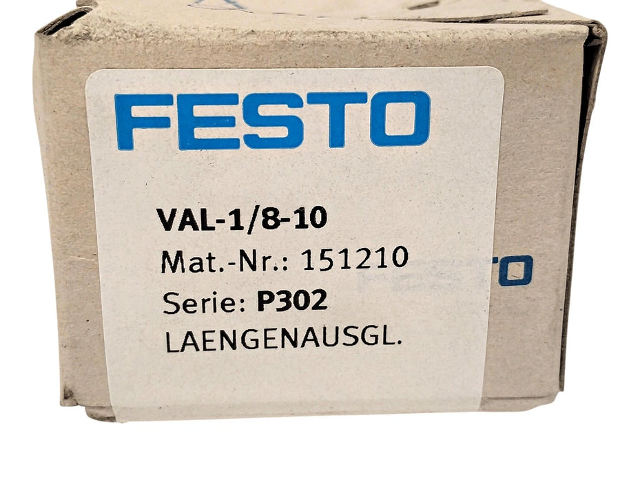 Festo VAL-1/8-10 151210 Length Compensator for Suction Cup Holders