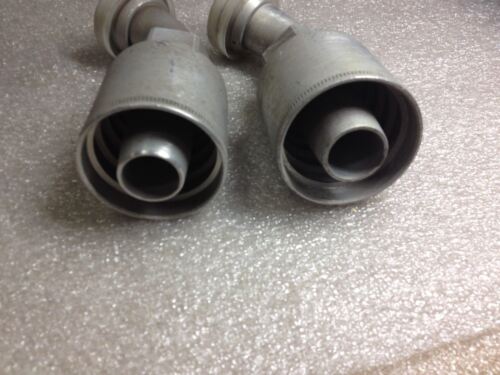 2 PARKER 16F78-20-20 CRIMP FITTINGS