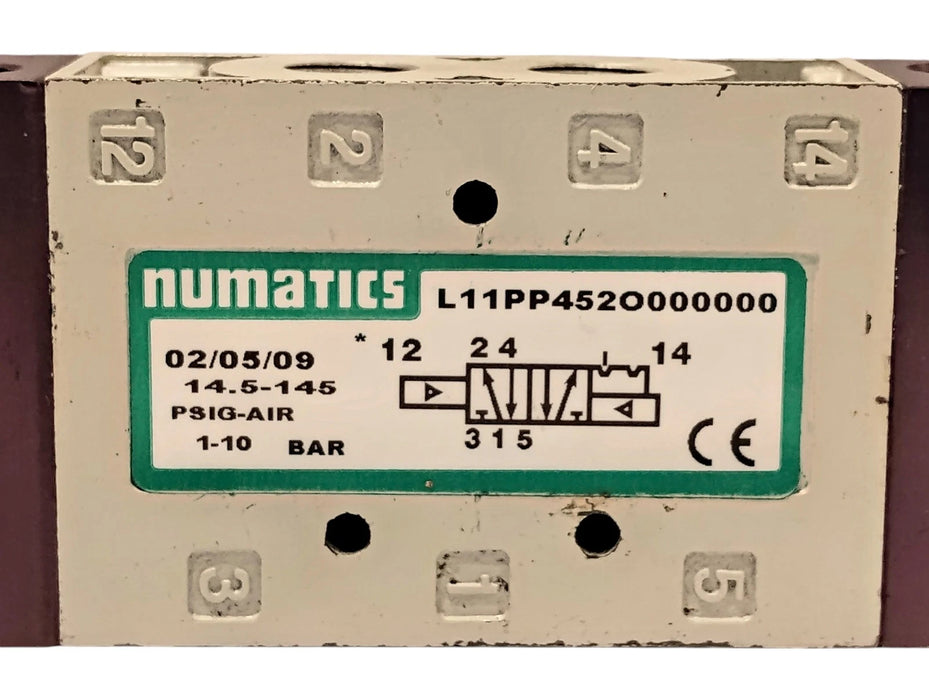 Numatics L11PP452O000000 14.5-145 psi Pneumatic Manifold