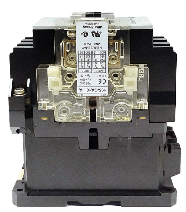 Allen-Bradley 100-A38ND3 600 V AC 38 A Contactor w/ 110/120 V Coil