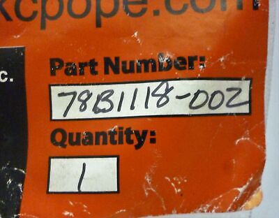 Mark C Pope 78B1118-002 Oil Sender / Lubricator