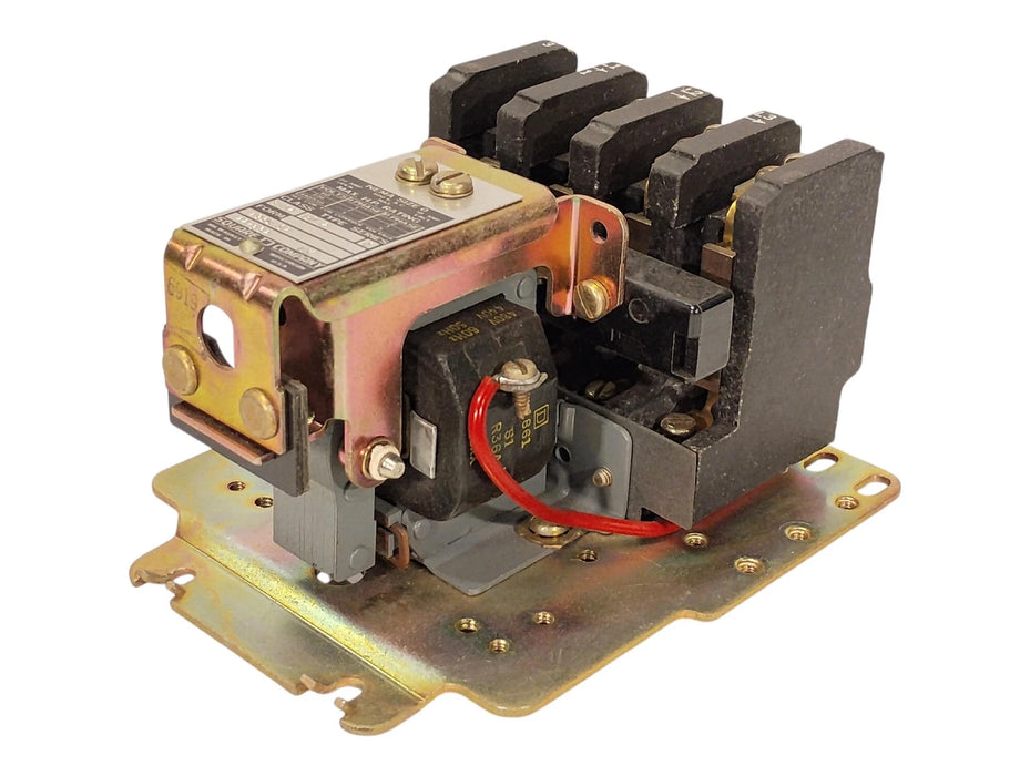 Square D 8502-BO-2 440/480 V AC 20 A 3-Pole NEMA Size 0 Magnetic Contactor