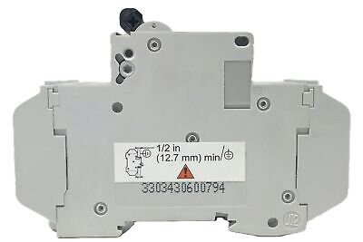 Schneider Electric 60179 15 A 240 V AC 3 P Din Rail Mount Circuit Breaker