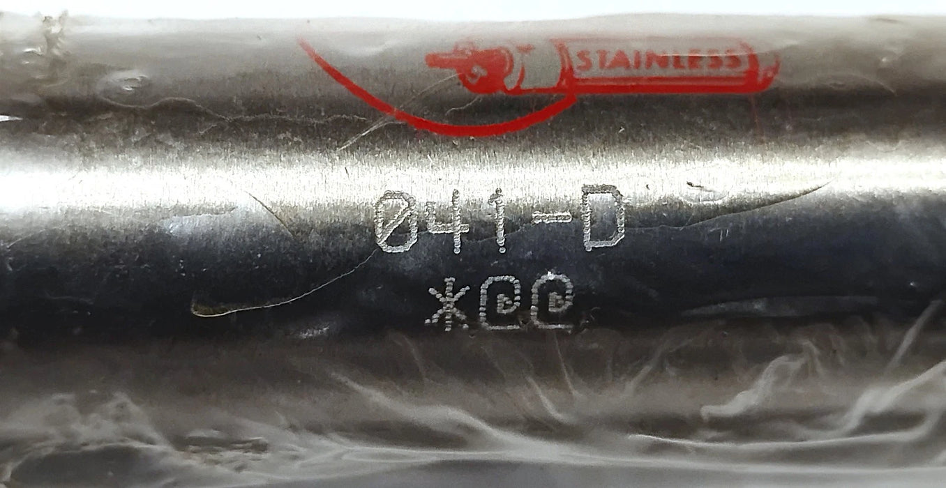 Bimba 041-D Stainless Steel Double-Acting Pneumatic Cylinder