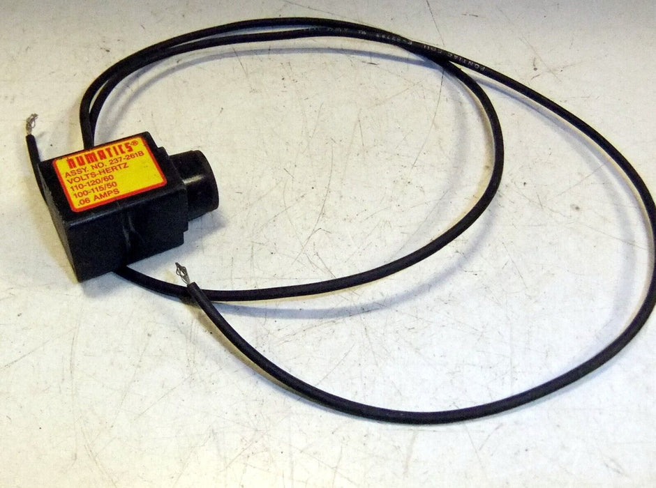 Numatics 237-261B Valve Coil 110/120V