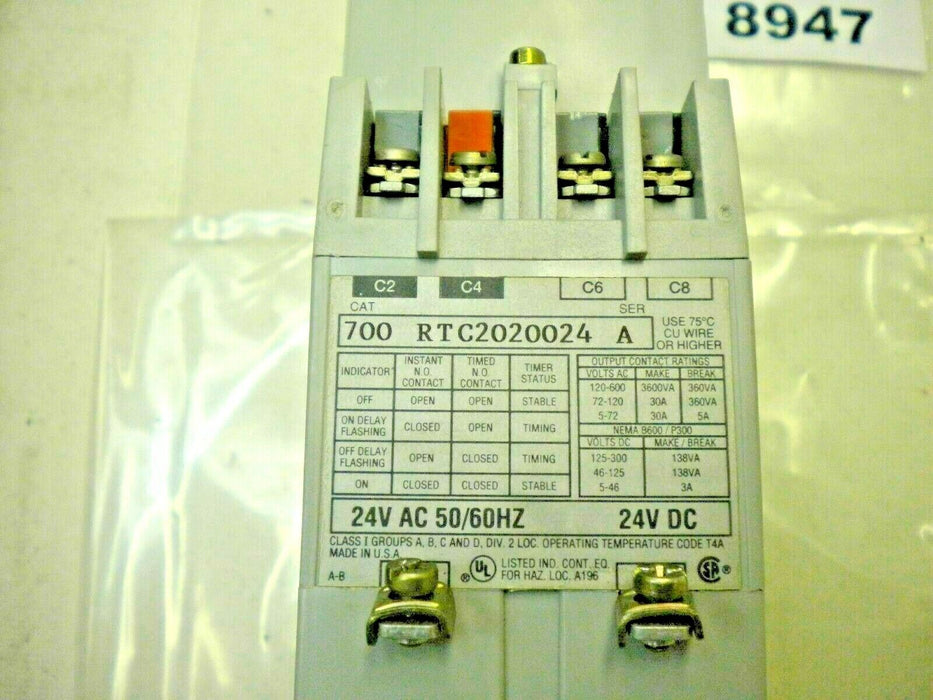Allen-Bradley Solid State Timer 700-RTC2020024 A