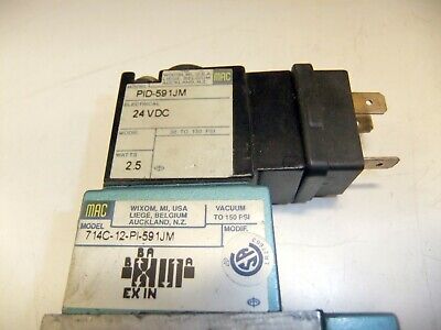 Mac Valve 714C-12-PI-591JM