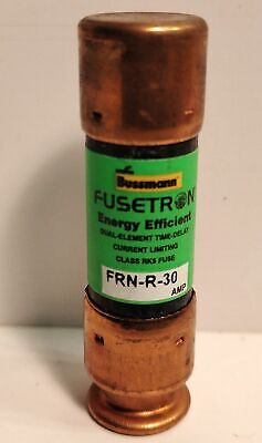 Bussmann FRN-R-30 125 V DC / 250 V AC 30 A Current-Limiting Time-Delay Fuses