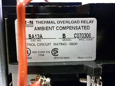 Eaton A200MACAC Non-Reversing Starter