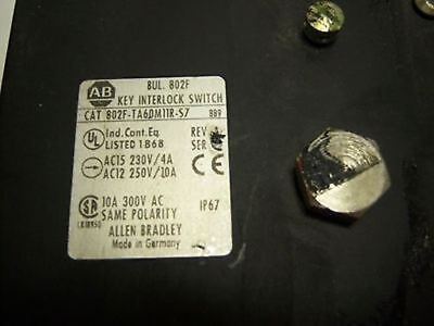 Allen-Bradley Key Safety Switch 802F-TA6OM11K-57