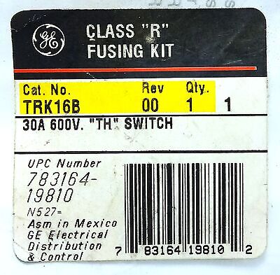GE TRK16B Class R Fusing Kit