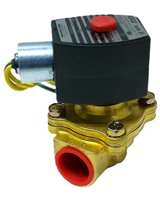 ASCO EFHT8210G95 110/120 V AC 0-150 psi 3/4" NPT High Temperature Solenoid Valve