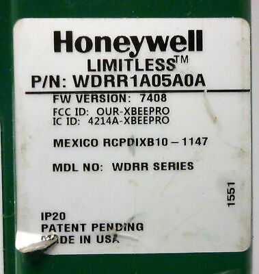 Honeywell WDRR1A05A0A Limitless Receiver
