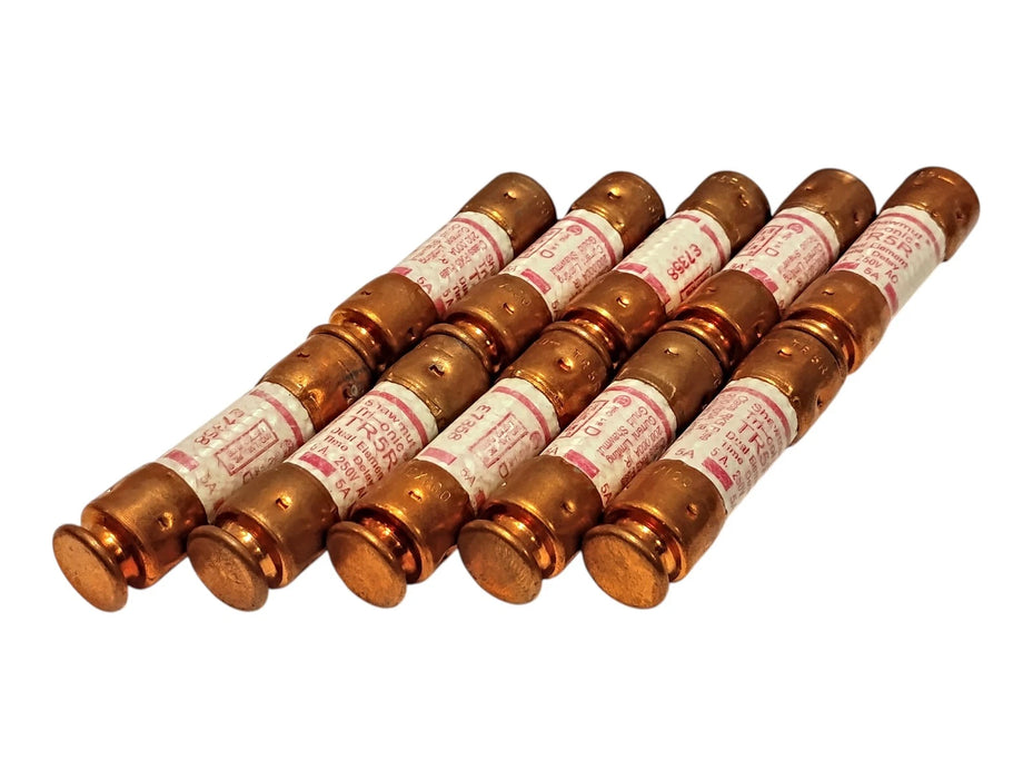 Ferraz Shawmut TR5R 250 V AC 5 A Current-Limiting Time-Delay Fuses