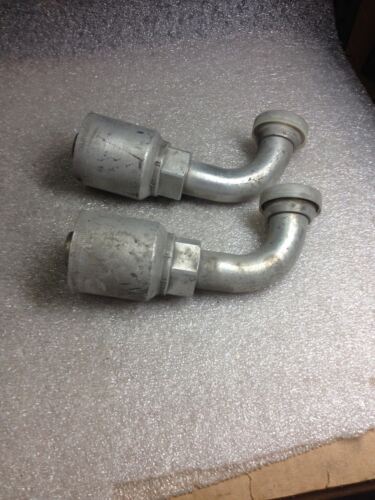 2 PARKER 11978-20-20 CRIMP FITTINGS